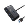 Ugreen 20290 hálózati csatlakozó USB 3.2 Gen 1 (3.1 Gen 1) Type-A 5000 Mbit/s Fekete