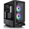Thermaltake Ceres 350 MX Midi Tower Fekete PC számítógép ház