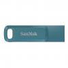 SanDisk Ultra Dual Drive Go 1 TB USB C-típus 3.2 Gen 1 (3.1 Gen 1) Türkizkék USB flash meghajtó
