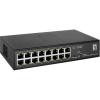 LevelOne GES-2216 hálózati kapcsoló Vezérelt L2 Gigabit Ethernet (10/100/1000) Fekete