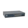 LevelOne GEP-1221 hálózati kapcsoló Beállítást nem igénylő (unmanaged) Gigabit Ethernet (10/100/1000) Ethernet-áramellátás (PoE) támogatása Fekete