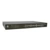 LevelOne GEP-2821 hálózati kapcsoló Beállítást nem igénylő (unmanaged) Gigabit Ethernet (10/100/1000) Ethernet-áramellátás (PoE) támogatása 1U Fekete