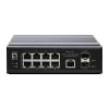 LevelOne IGP-1061 hálózati kapcsoló Vezérelt L2 Gigabit Ethernet (10/100/1000) Ethernet-áramellátás (PoE) támogatása Fekete