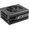 Corsair HX1000, 1000W, 80 PLUS® Platinum, 135mm fan, modular tápegység