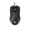 White Shark GM-5003 Azarah 6400dpi fekete vezetékes optikai gamer egér