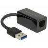 Delock USB 3.1 Gen 1 USB A-típusú csatlakozódugóval > Gigabit LAN adapter