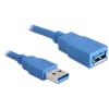 Delock extension kábel, USB 3.0-A  M/F, 3m