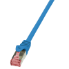 LOGILINK patch kábel, Cat.6 S/FTP PIMF PrimeLine 3,00m kék