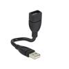 Delock Cable USB 2.0 A male > USB 2.0 A female ShapeCable 0.15 m