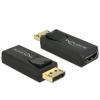 Delock Adapter Displayport 1.2 male > HDMI female 4K Active black