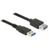 Delock Extension cable USB 3.0 Type-A male > USB 3.0 Type-A female 1m black