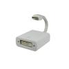 Dinic Mini DisplayPort-DVI 20 cm-es fehér adapterkábel