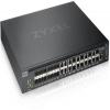 ZYXEL XS3800-28-ZZ0101F 28 port 10GbE L2+ MultiGig 12x10G 8x10G 8x10G SFP+ menedzselhető switch