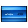 ADATA SE800 512GB USB 3.2 Type C kék külső hordozható ütésálló SSD