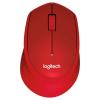 Logitech M330 Silent Plus 1000 dpi vezeték nélküli piros egér