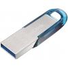 SanDisk Ultra Flair SDCZ73-128G-G46B USB 3.0 128 GB ezüst-kék pendrive