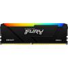 Kingston KF426C16BB2A/8 Fury Beast RGB 8 GB (1 x 8 GB), DDR4, 2666 Mhz memória