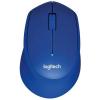 Logitech M330 Silent Plus Wireless Mouse Blue Egér