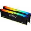 Kingston KF432C16BB2AK2/16 Fury Beast RGB 16 GB (2 x 8 GB), DDR4, 3200 Mhz memória kit