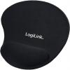 LogiLink ID0027 195 x 3 x 230 mm fekete egérpad csuklótámasszal