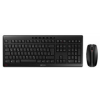 CHERRY Stream Desktop billentyűzet Egér mellékelve Irodai Vezeték nélküli RF QWERTZ Német Fekete
