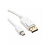 Assmann AK-340102-020-W, mini DP - DP, M/M 1.1a fehér displayport kábel