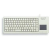 CHERRY XS Touchpad billentyűzet Univerzális USB QWERTZ Német Szürke