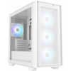 Asus A21 PLUS TG, 2x USB 3.0, ARGB, MicroATX, Fehér számítógép ház