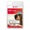 AgfaPhoto USB Flash Drive 2.0, 32GB USB A típus Ezüst pendrive