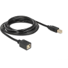 Delock Extension USB 2.0 B apa > B anya 2m kábel