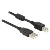 Delock USB 2.0 type A apa > USB 2.0 type B apa 1m kábel