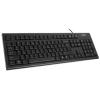 A4TECH KR-85, ComfortKey, FN, USB, Angol kiosztás, Fekete, Vezetékes billentyűzet