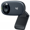 Logitech C310 HD, 720p/30 fps, 60°-os látótér fekete webkamera