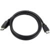 Gembird cable DISPLAYPORT (M) -> HDMI (M) 5m fekete átalakító kábel