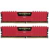 Corsair 16GB (2x8GB) Vengeance LPX Red 2666MHz DDR4 CL16 1.20V Dual-channel memória