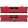 Corsair 16GB (2x8GB) Vengeance LPX Red 2666MHz DDR4 CL16 1.20V Dual-channel memória