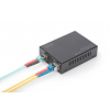 Digitus DN-82133 hálózati média konverter 1000 Mbit/s 1550 nm Multi-mode, Single-mode Fekete