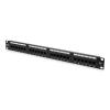 Digitus 19'' CAT6 24-portos UTP patch panel