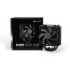 be quiet! BK024 Dark Rock Slim 120mm 1500RPM fekete gamer processzor hűtő