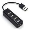 Ewent EW1123 USB2.0 Mini 4port fekete USB Hub