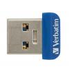Verbatim 'n' Stay Nano USB 3.0, 64GB, 80/25MB/sec kék pendrive 