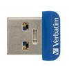 Verbatim 'n' Stay Nano USB 3.0, 16GB, 80/25MB/sec kék pendrive 