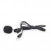 Gembird MIC-C-01 20 – 16000 Hz, 3.5 mm jack, 2 m fekete mikrofon