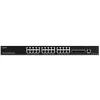 Grandstream GWN7813, 24 portos, PoE/PoE+, Gigabit Ethernet (10/100/1000), Menedzselt, Szürke, Hálózati kapcsoló