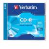 Verbatim 800MB, 90min, 40x, normál tok, CD-R lemez