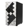 iBox OPV6 Passion V6 Gaming Mini Tower Fekete táp nélküli ablakos számítógépház