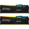 Kingston FURY Beast Black EXPO RGB DDR5 32GB (2x16GB) 5600MHz CL36 1.25V XMP 3.0 memória