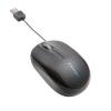 Kensington Pro Fit™ Retractable Mobile Mouse fekete egér (visszahúzható vezetékkel)