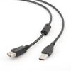 Gembird USB 2.0 A- B kábel, 3m,  ferritmagos