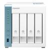 QNAP TS-431P3 AL314 1,7GHz NAS 4GB SO-DIMM DDR3 2,5GbE Fehér NAS szerver